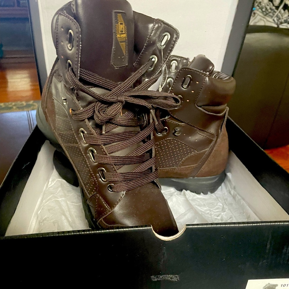 Rocawear Brown Mens Workboots